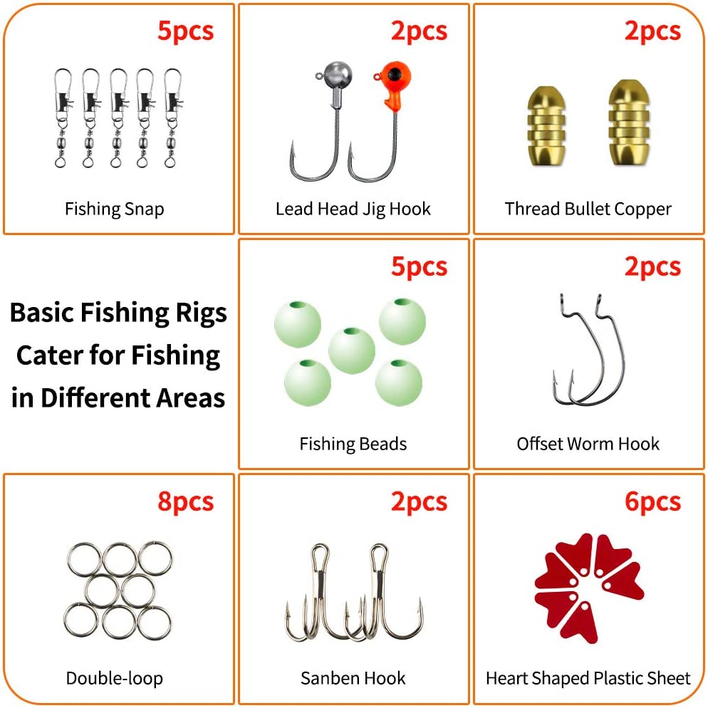 Fishing Lures Kit for Freshwater Bait Tackle Kit