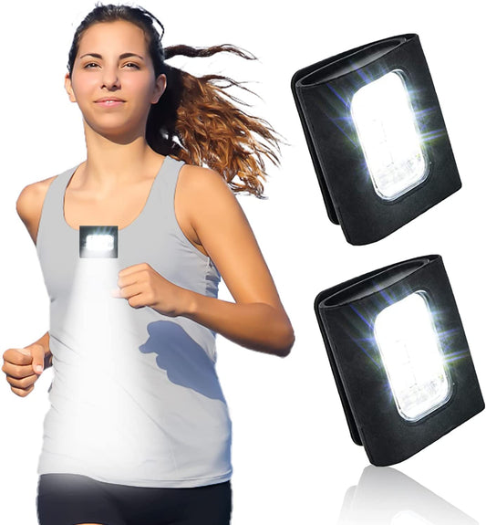 Running Lights 2 Pack Safety Jogging LED Light