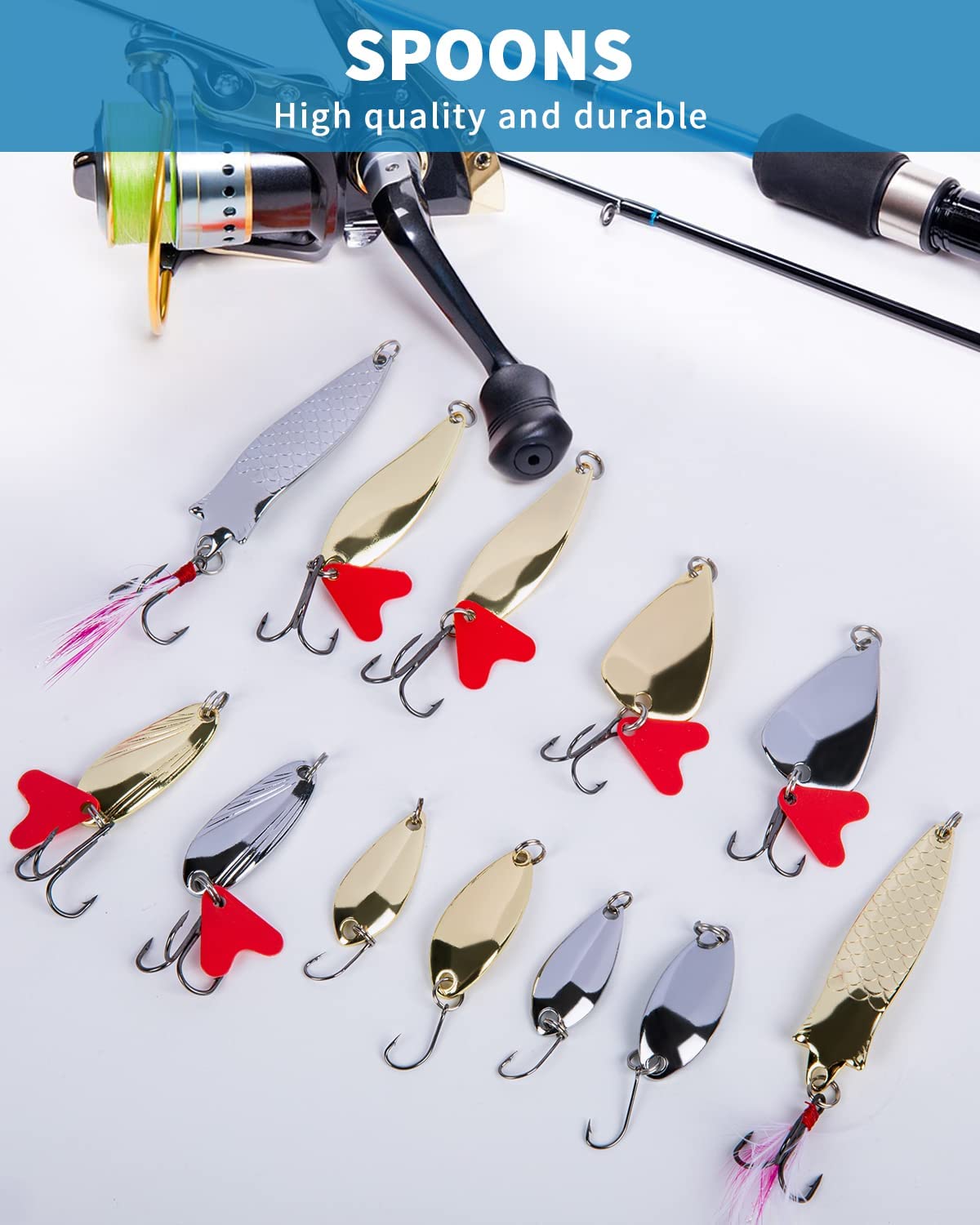 Fishing Lures Kit for Freshwater Bait Tackle Kit