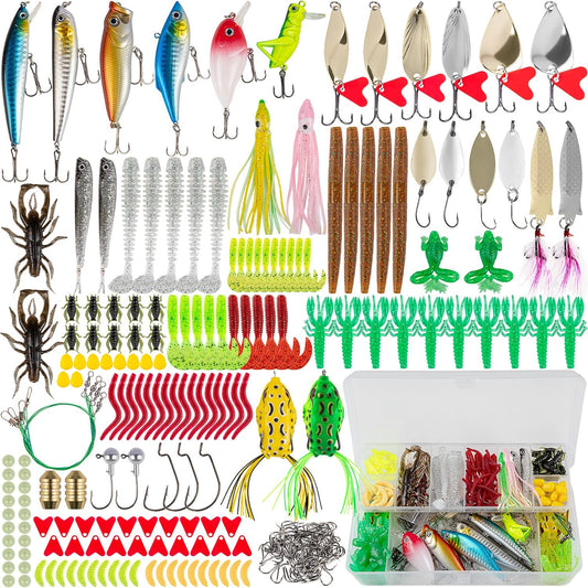 Fishing Lures Kit for Freshwater Bait Tackle Kit